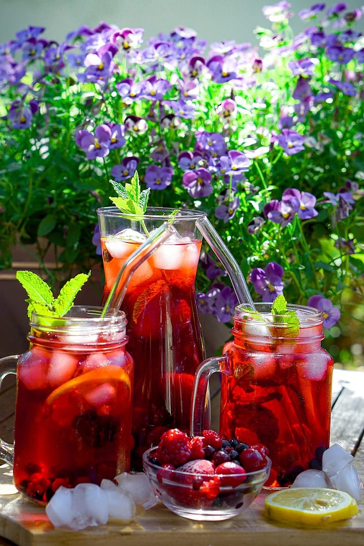 strawberry iced tea
